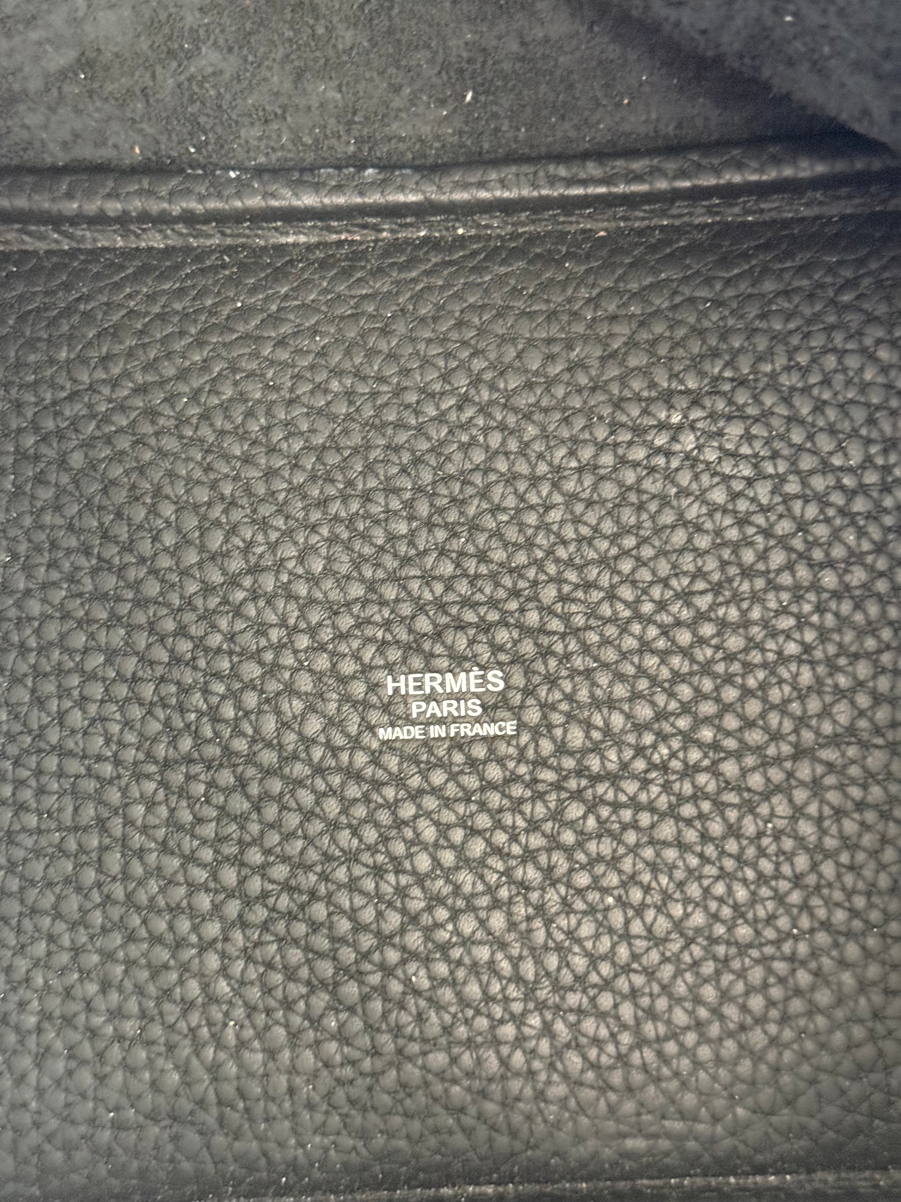 Hermès Picotin Lock 18 Black Clemence Leather PHW