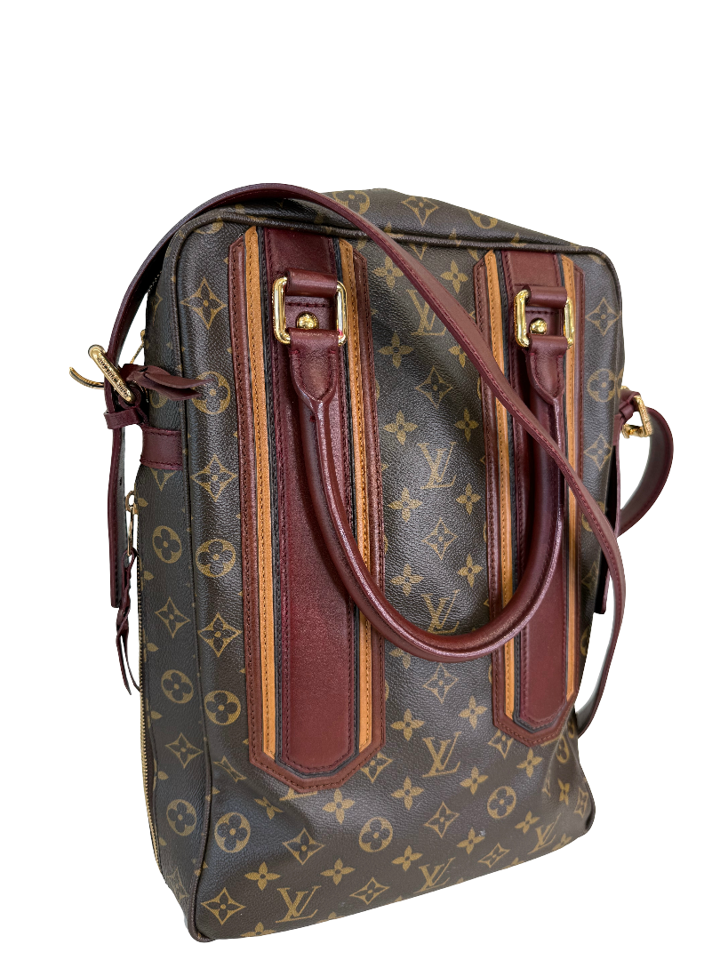 Louis Vuitton Limited Edition Bequia Monogram Canvas Vertical Bag