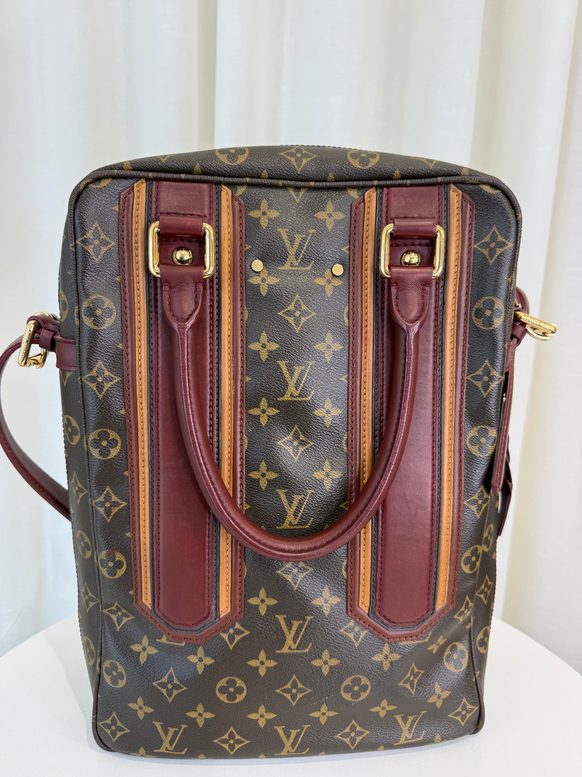 Louis Vuitton Limited Edition Bequia Monogram Canvas Vertical Bag