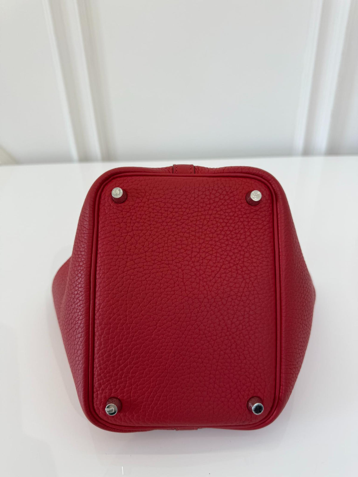 Hermès Picotin 18 Rouge Grenat Togo Leather