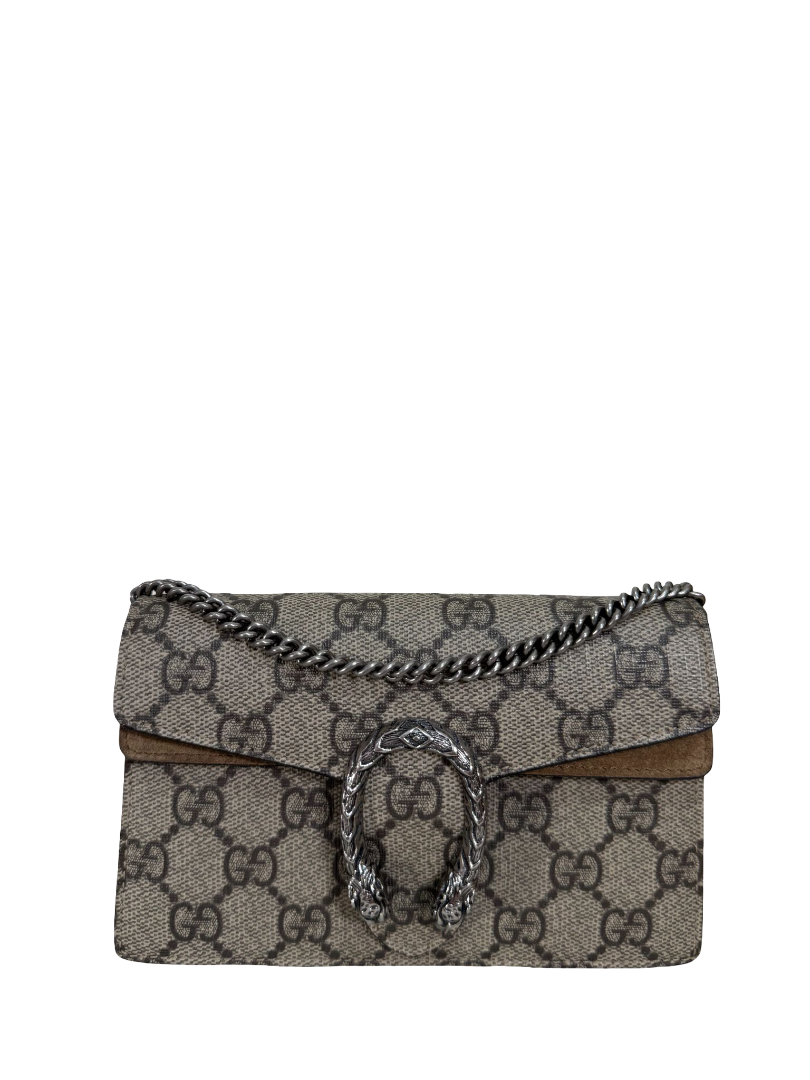 Gucci GG Supreme Canvas Super Mini Dionysus Bag