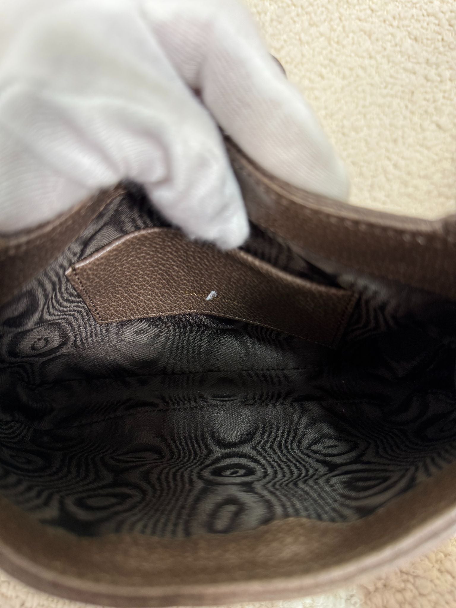 Balenciaga x Gucci Beige/Ebony Coated Canvas/Leather The Hacker Project 1961 Mini Jackie Bag