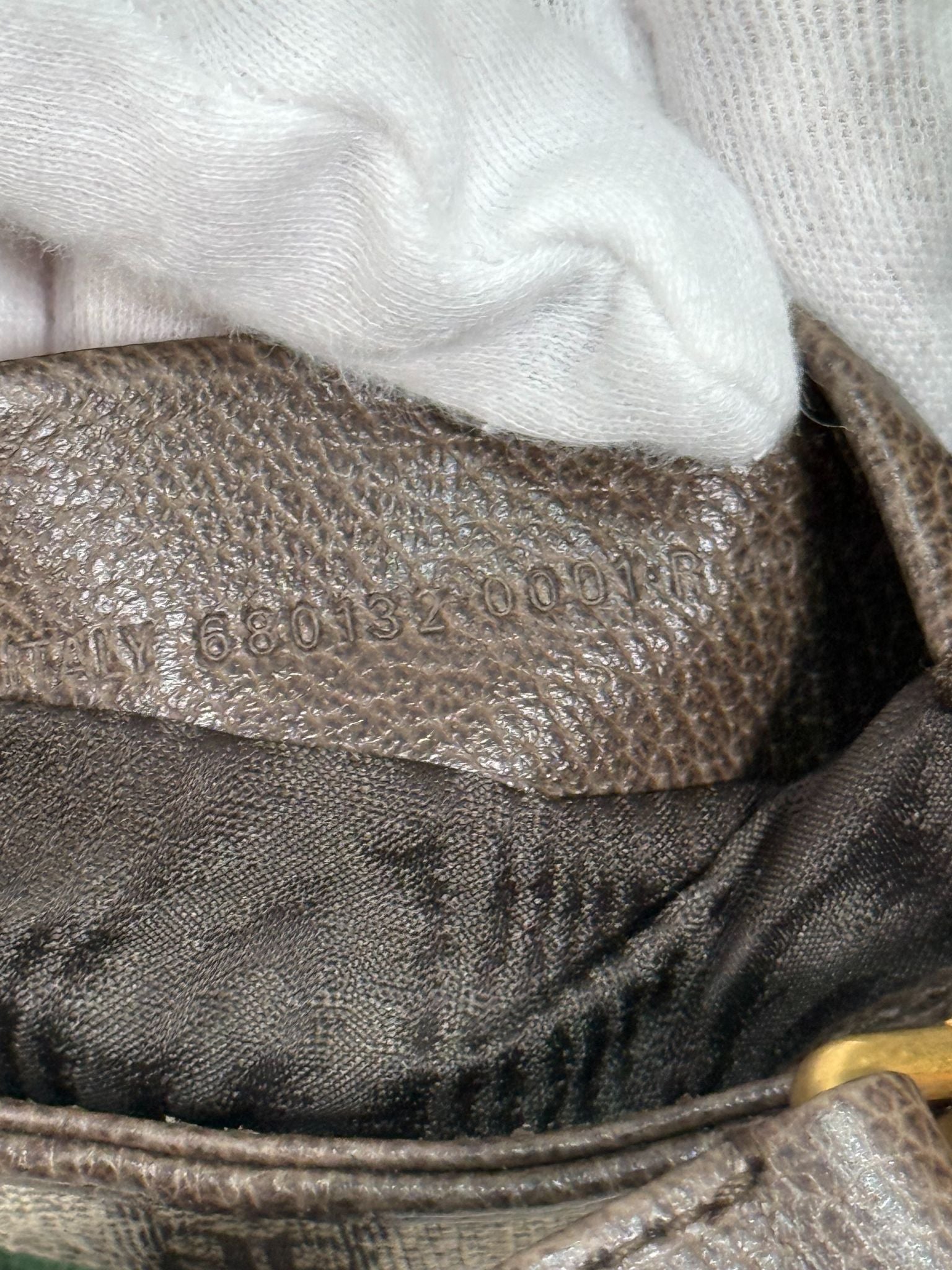 Balenciaga x Gucci Beige/Ebony Coated Canvas/Leather The Hacker Project 1961 Mini Jackie Bag