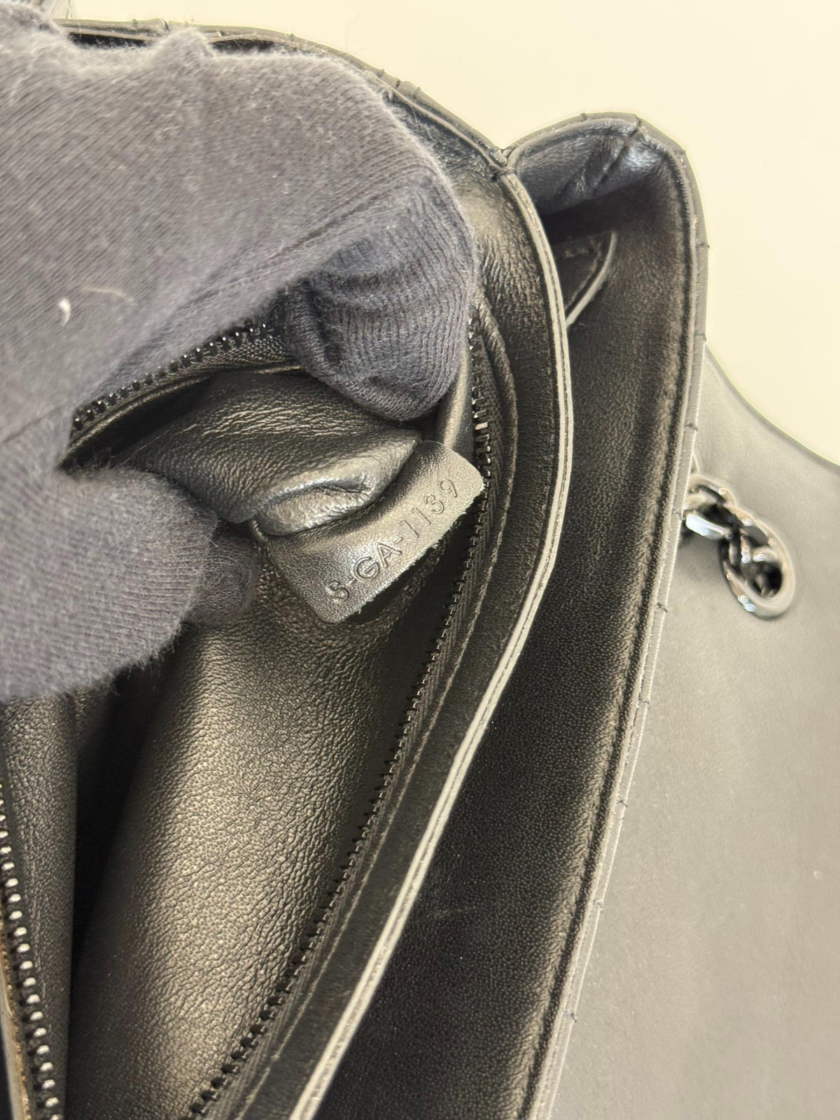 Celine Medium C Bag Black Quilted Calfskin Leather