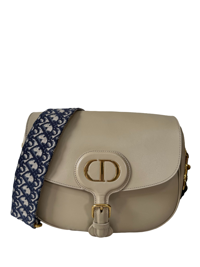 Christian Dior Bobby Bag Beige Box Calfskin Crossbody