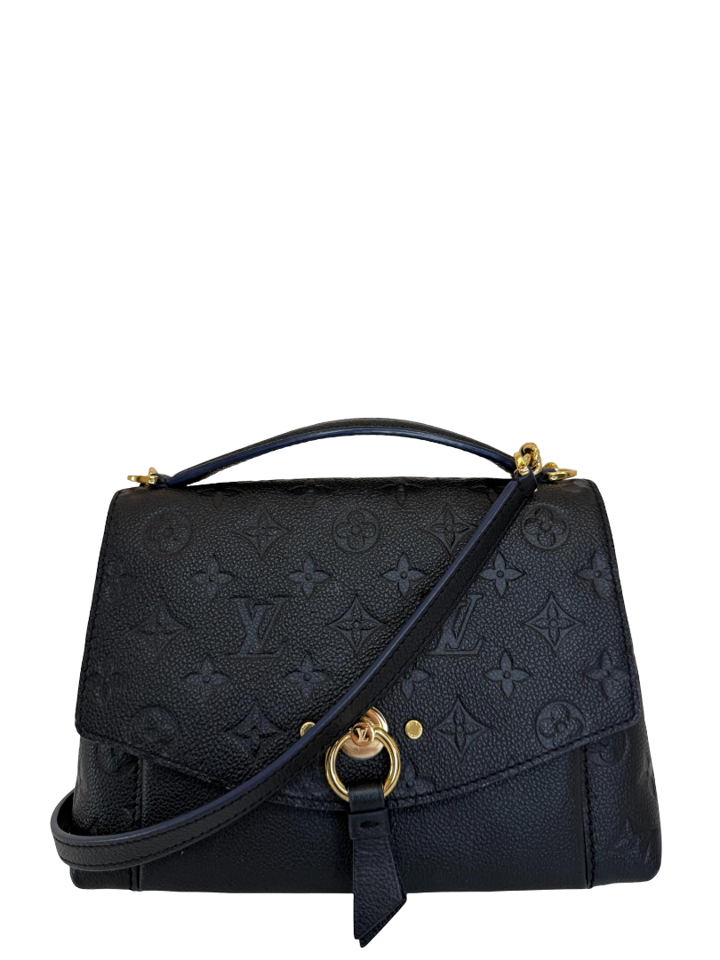 Louis Vuitton Blanche BB Black Monogram Empreinte Leather