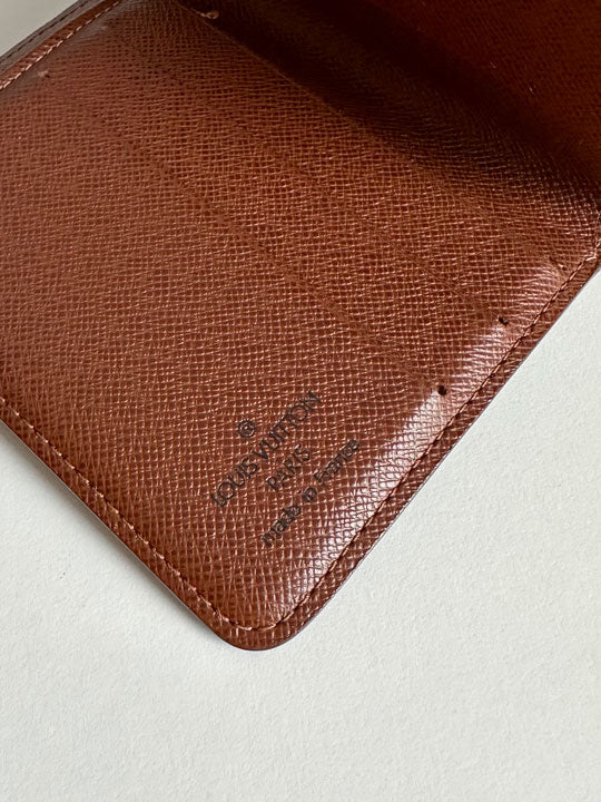 Louis Vuitton Monogram Canvas Zip Compact Wallet