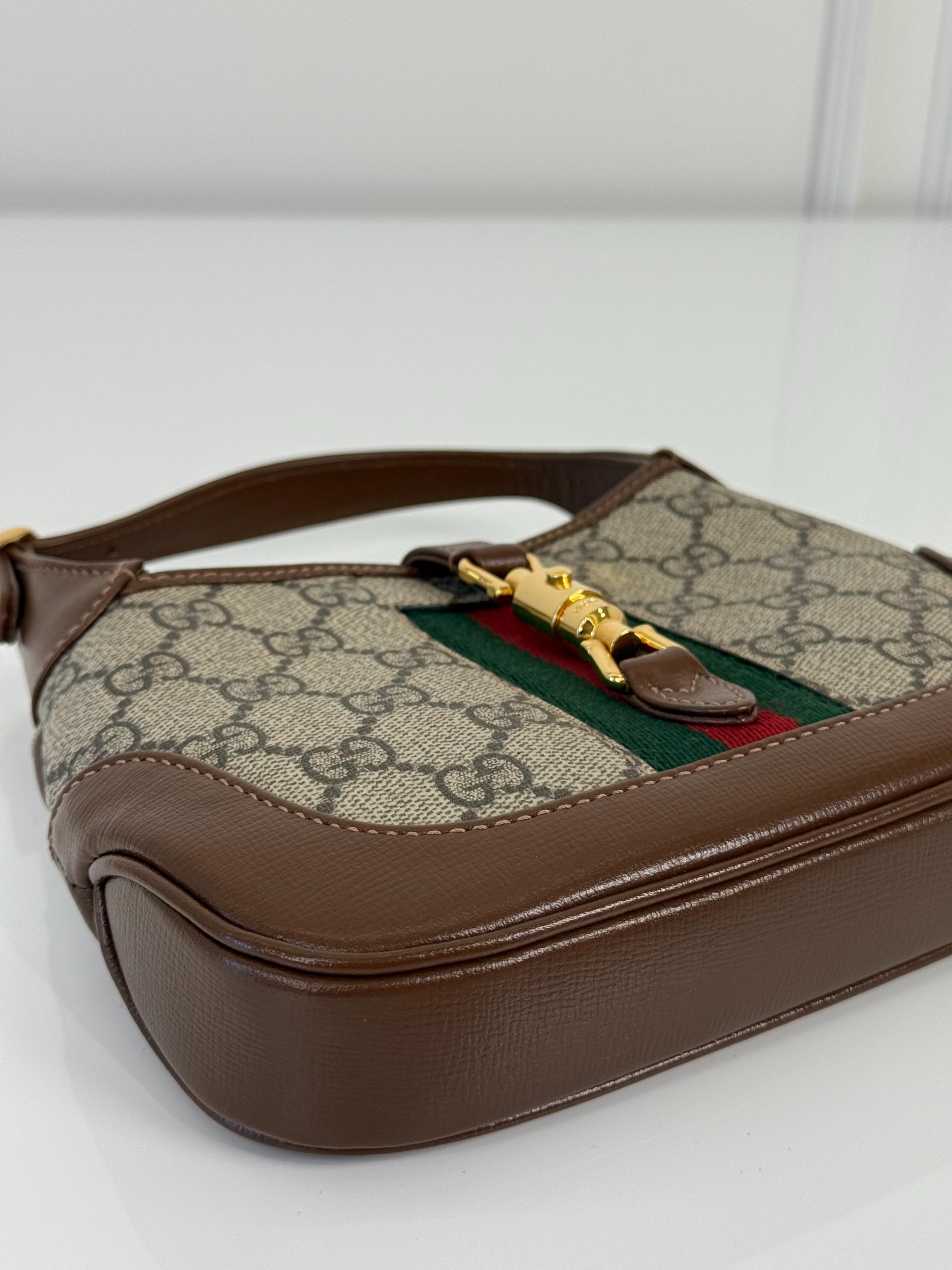 Gucci Mini Jackie GG 1961 Supreme Canvas