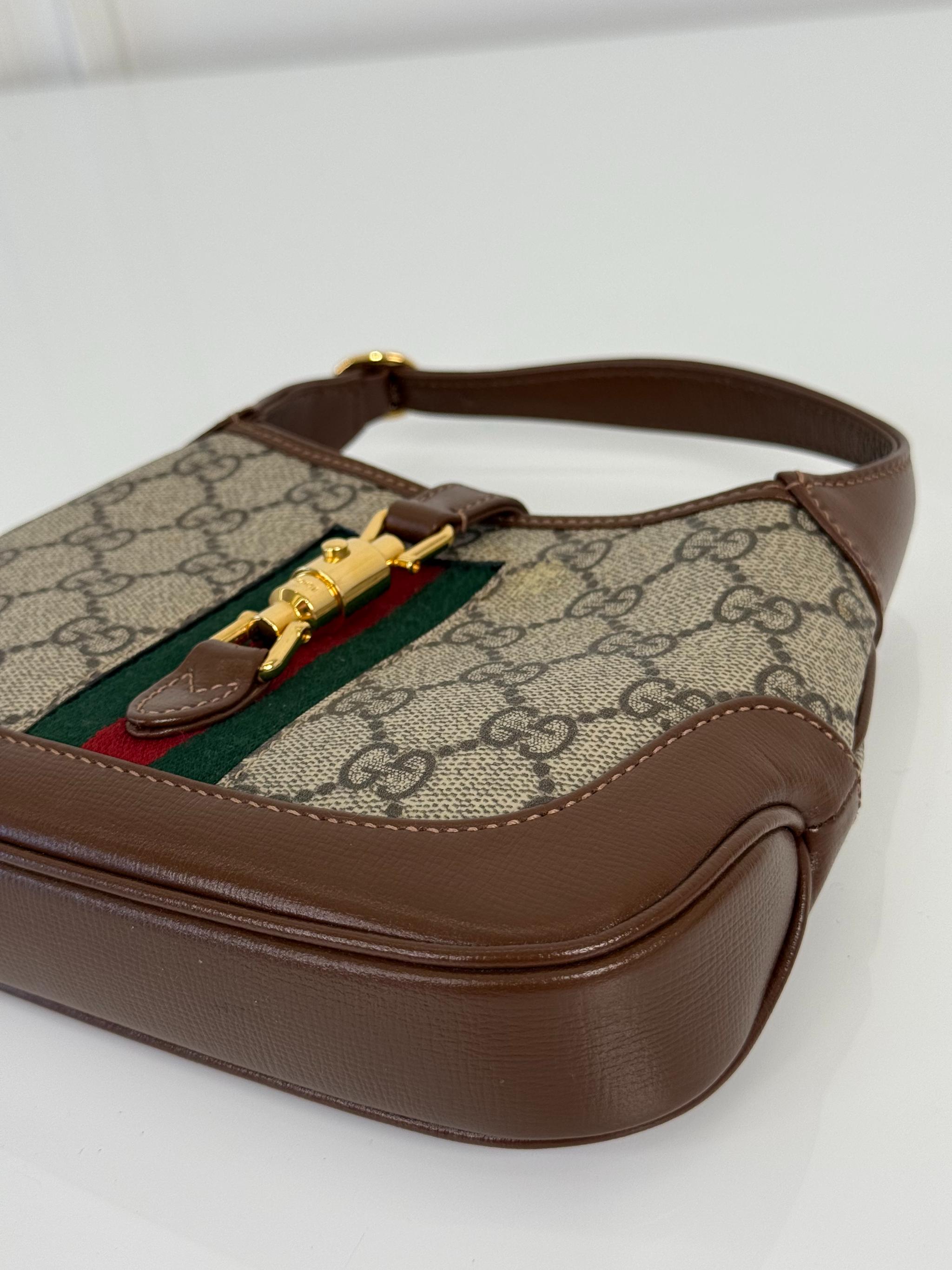 Gucci Mini Jackie GG 1961 Supreme Canvas