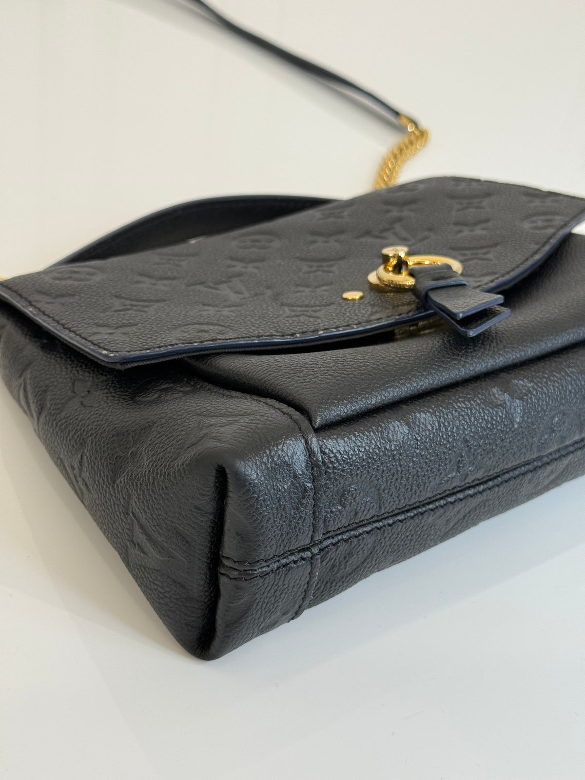Louis Vuitton Blanche BB Black Monogram Empreinte Leather