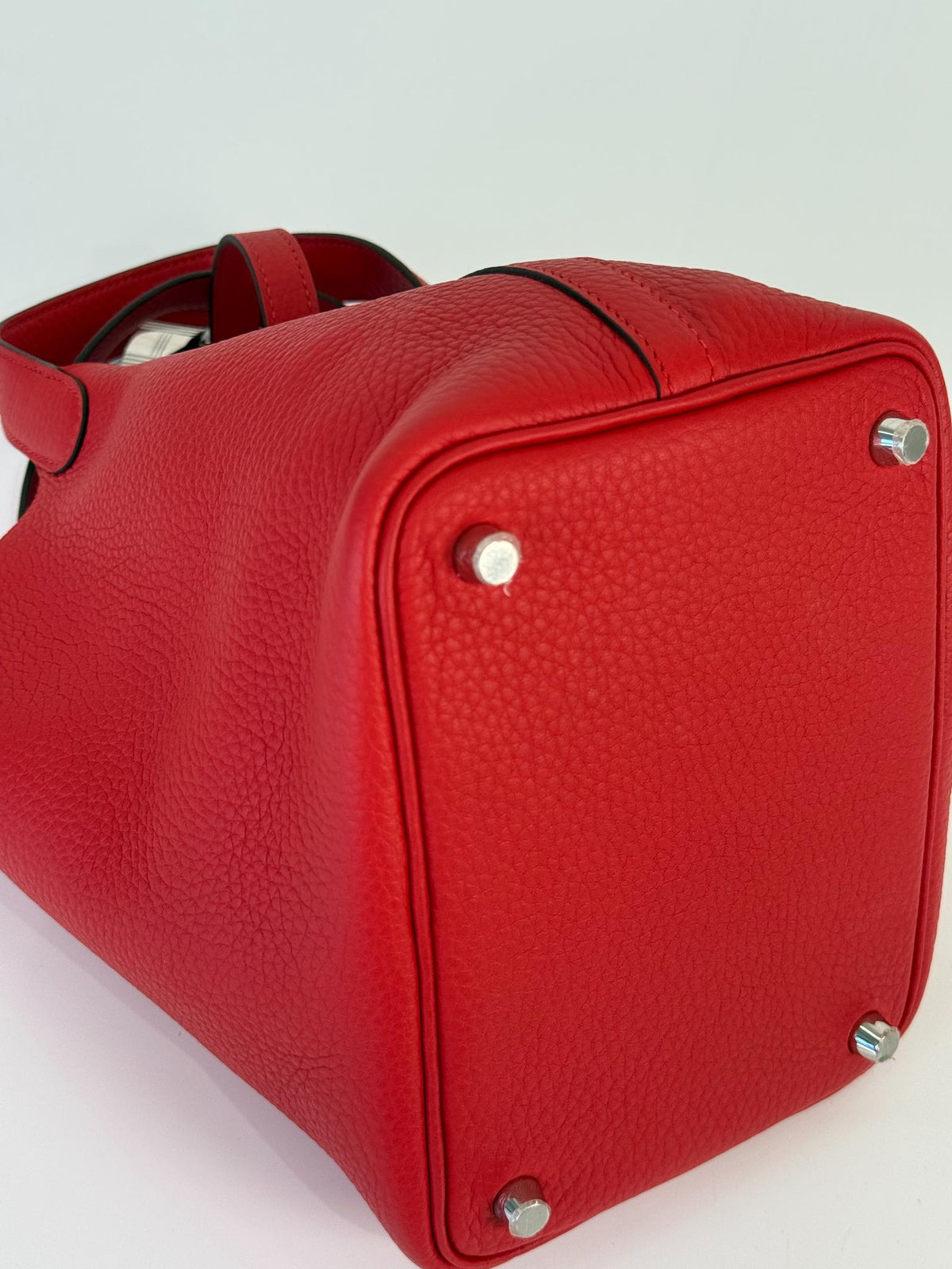 Hermès Picotin Lock 18 Taurillon Clemence Rouge Tomate