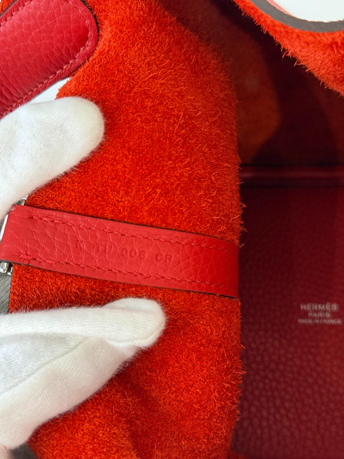 Hermès Picotin Lock 18 Taurillon Clemence Rouge Tomate