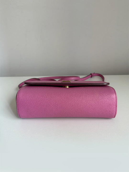 Dolce & Gabbana Pink Mini Sicily Crossbody Bag