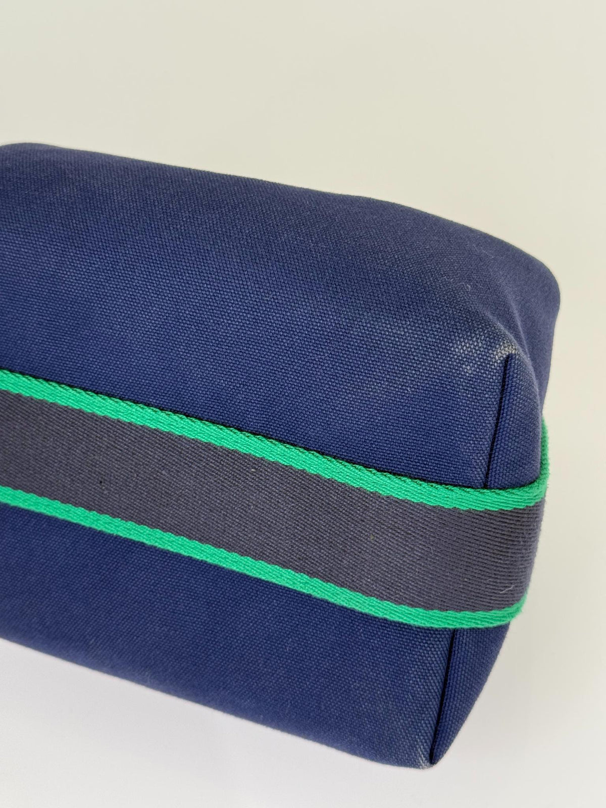 Hermès Bride-à-Brac Small Toiletry Pouch Royal Blue Canvas