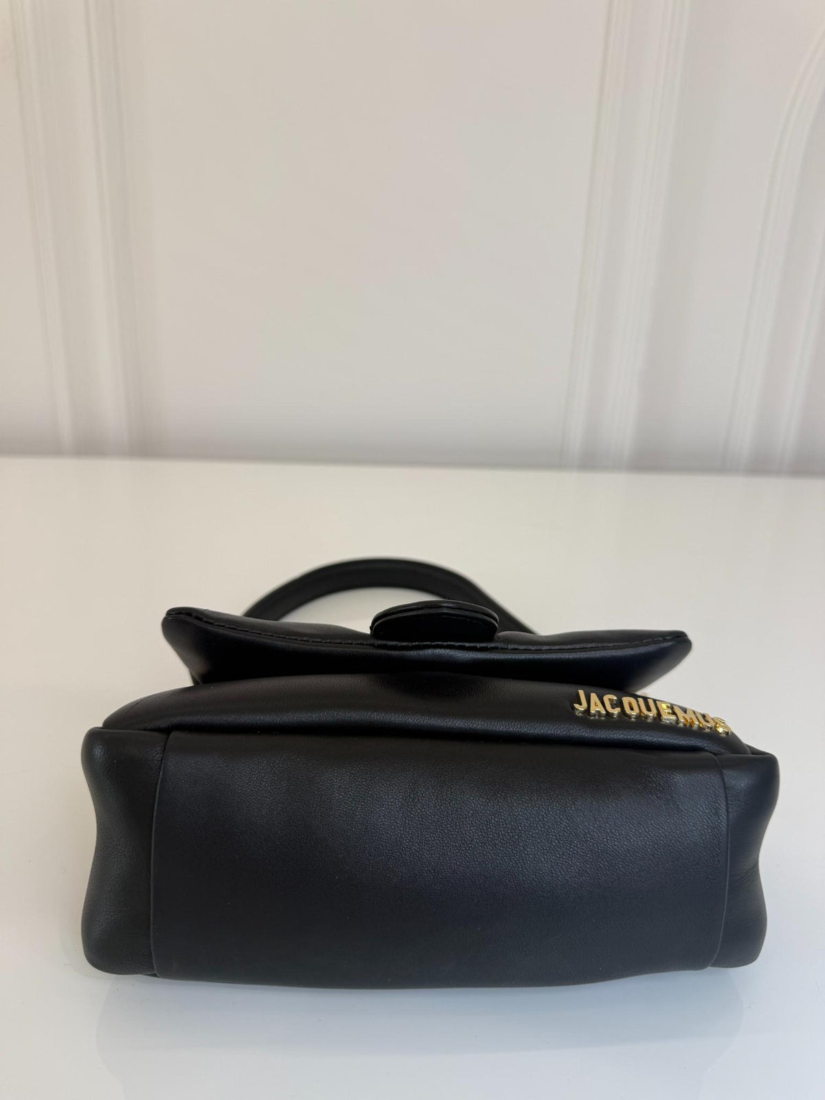 Jacquemus Le Petit Bambimou Black Padded Leather Shoulder Bag