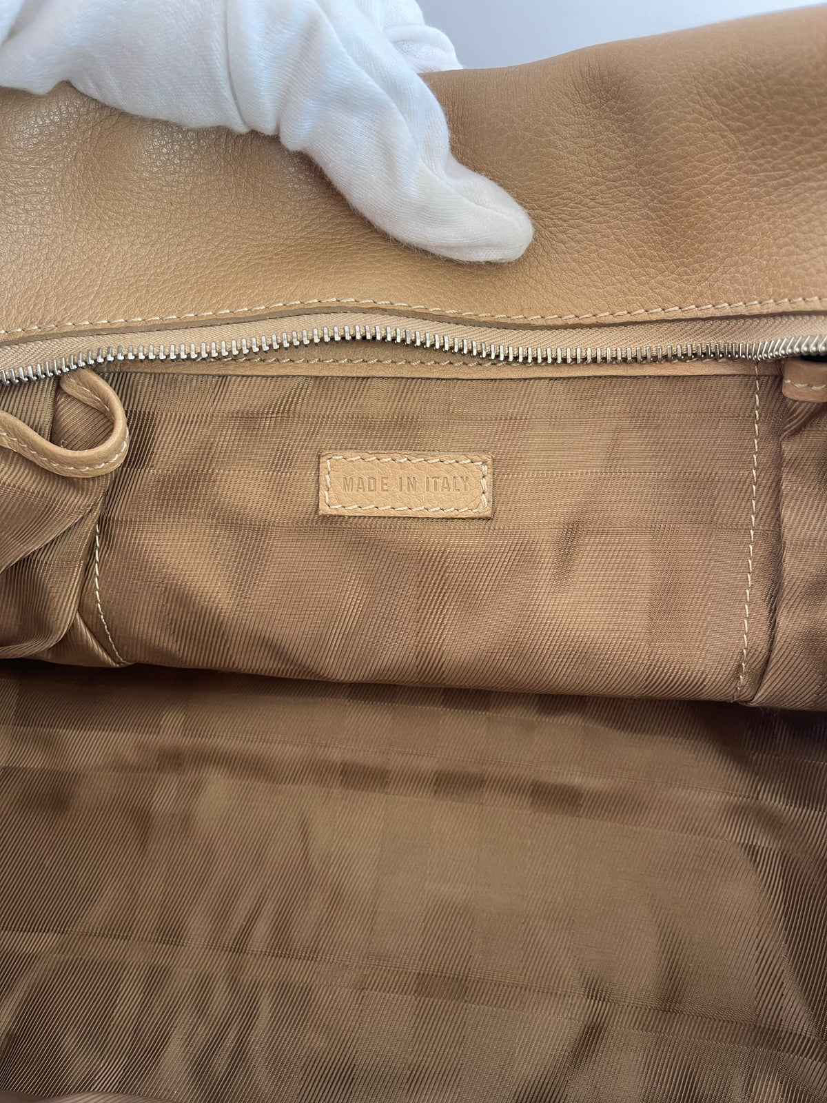 Burberry Quilted Canvas Manor Tote Bag