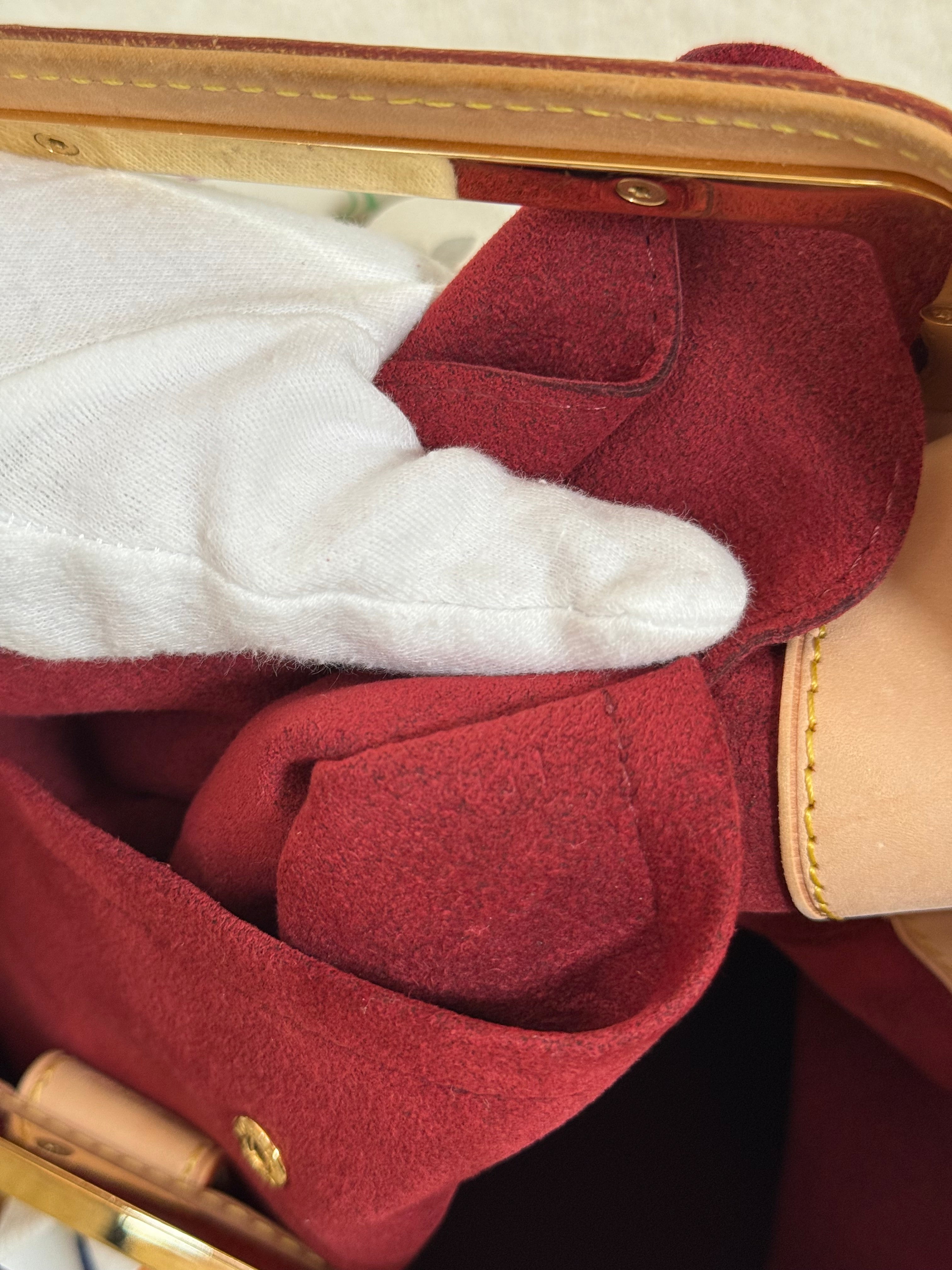 Louis Vuitton Limited Edition Judy GM White Monogram Multicolor Takashi Murakami