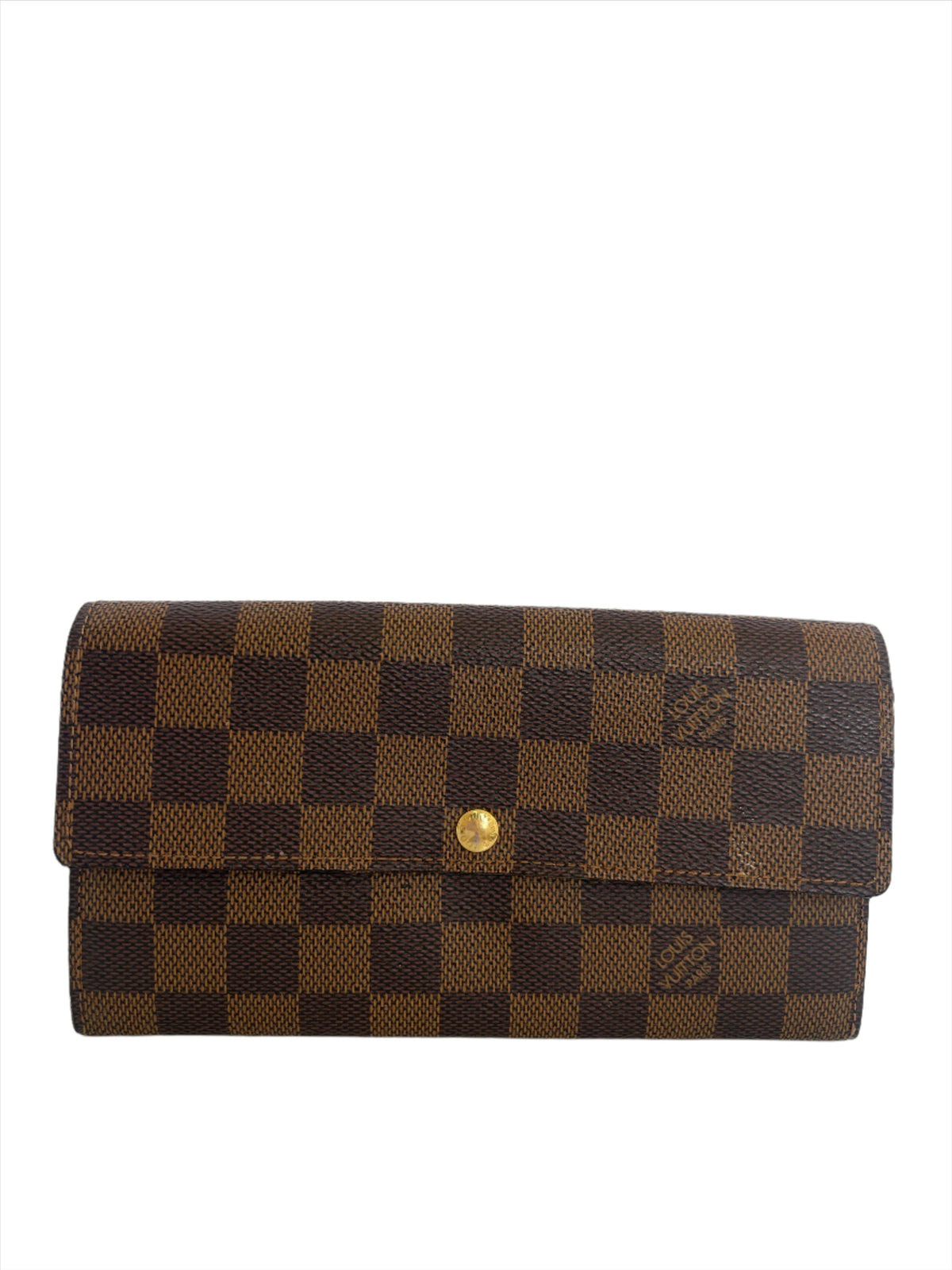 Louis Vuitton Damier Ebene Sarah Wallet