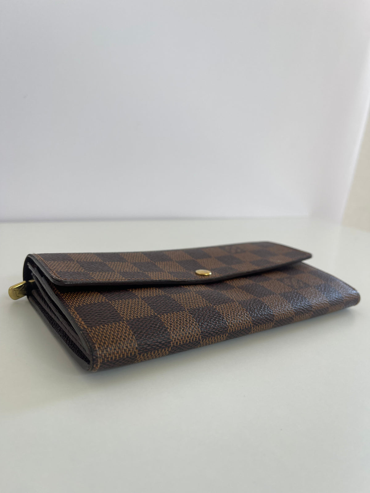 Louis Vuitton Damier Ebene Sarah Wallet