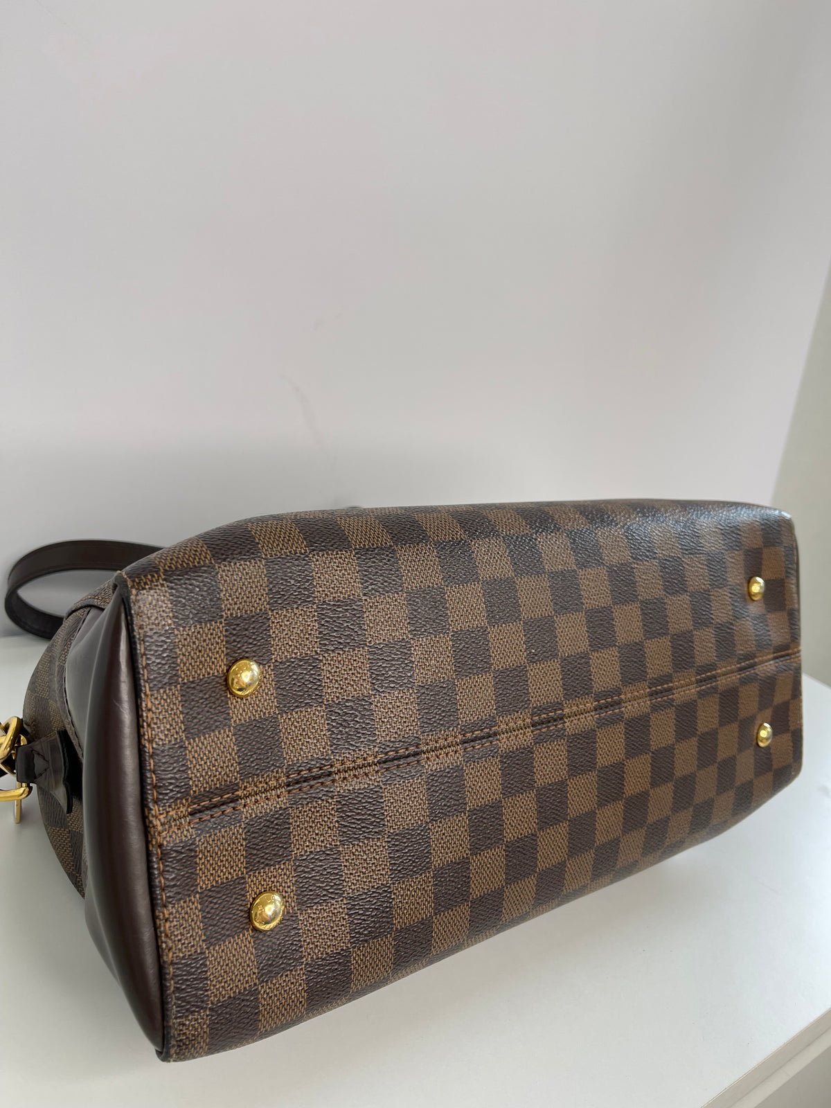 Louis Vuitton Kensington Bowling Damier Ebene Canvas