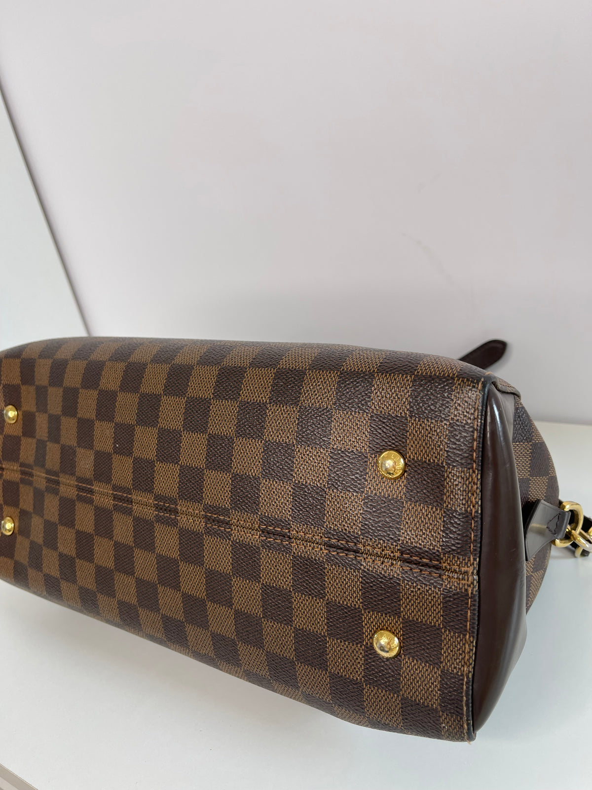 Louis Vuitton Kensington Bowling Damier Ebene Canvas