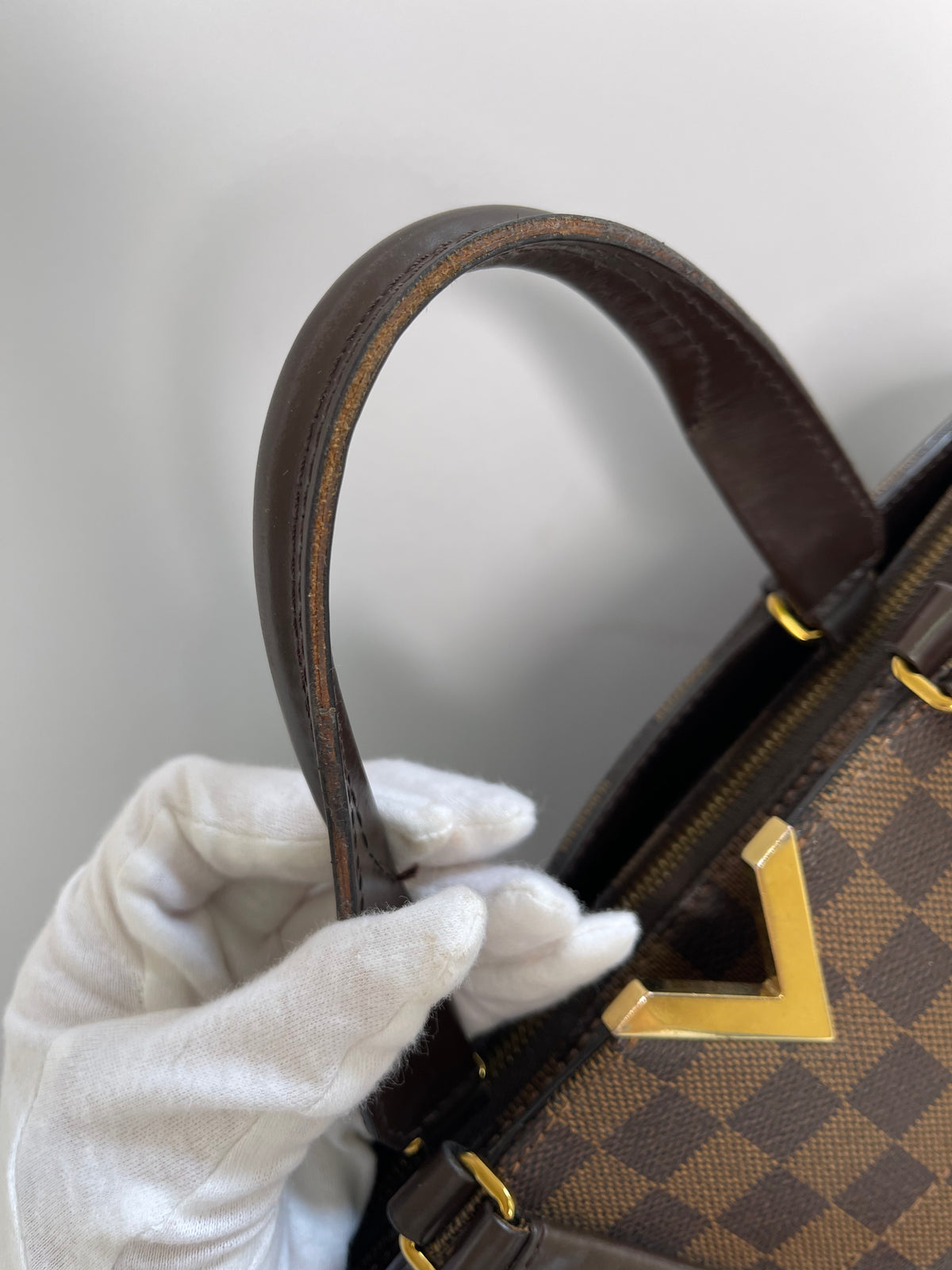 Louis Vuitton Kensington Bowling Damier Ebene Canvas