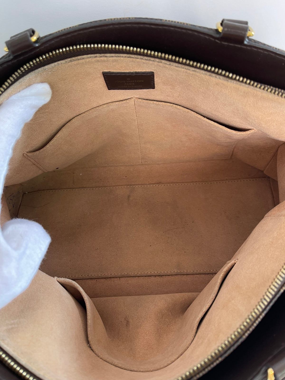 Louis Vuitton Kensington Bowling Damier Ebene Canvas
