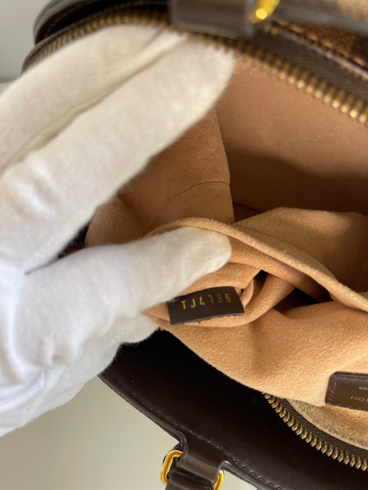 Louis Vuitton Kensington Bowling Damier Ebene Canvas