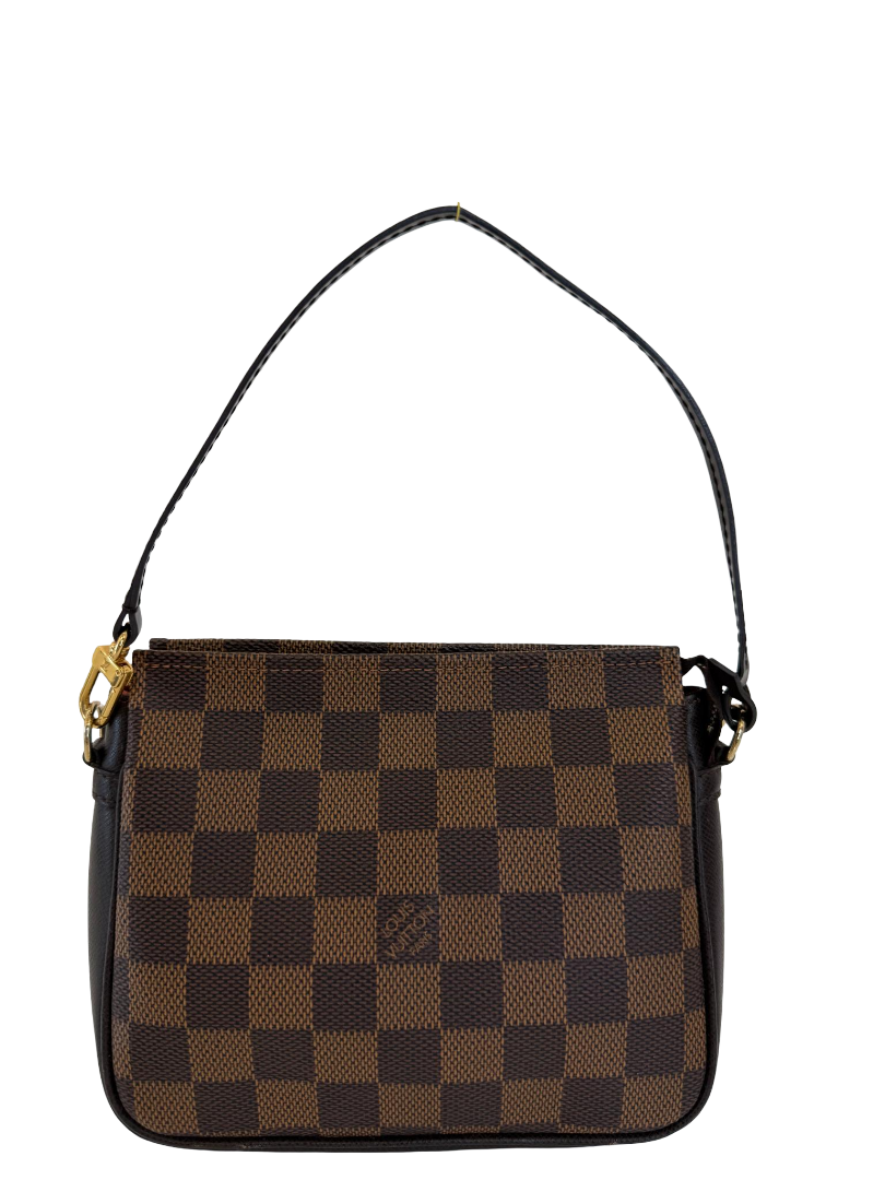 Louis Vuitton Navona Pochette Damier Ebene Canvas