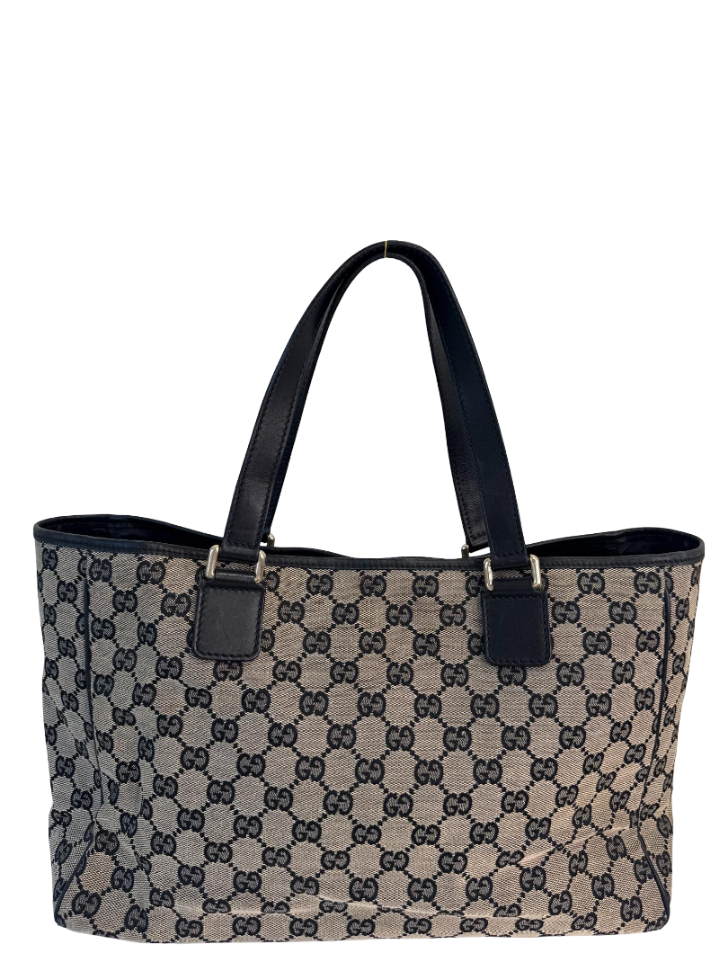 Gucci GG Canvas Abbey Pocket Tote Bag