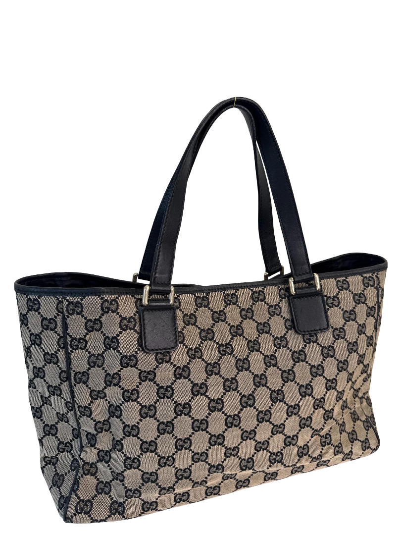 Gucci GG Canvas Abbey Pocket Tote Bag