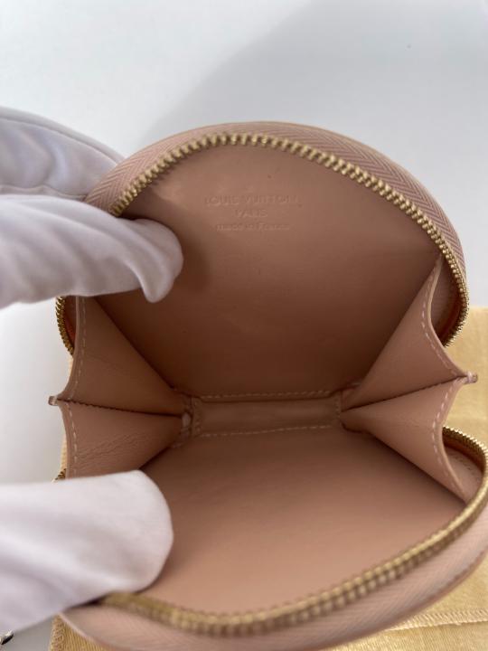 Louis Vuitton Limited Edition Vernis Chapeau Coin Purse Rose Florentin