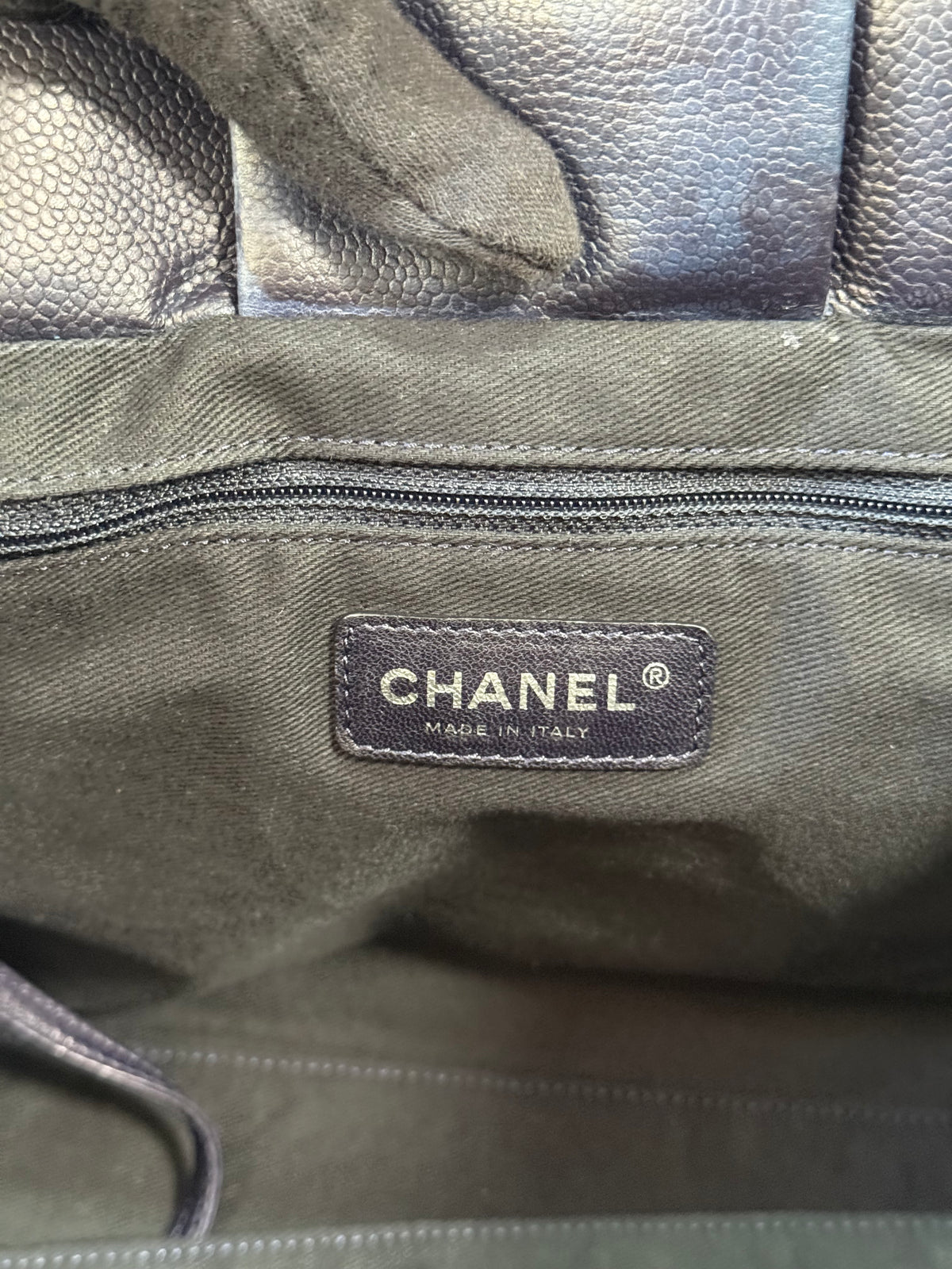 Chanel Ultimate Executive Large Navy Caviar Tote