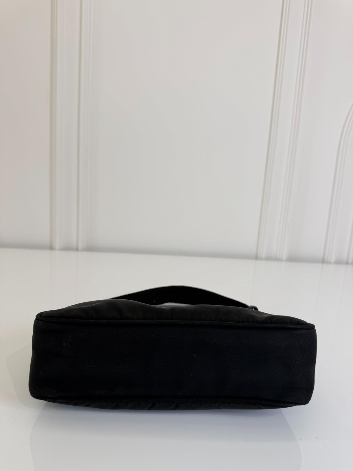 Prada Re-Edition 2000 Re-Nylon and Saffiano Black Pochette