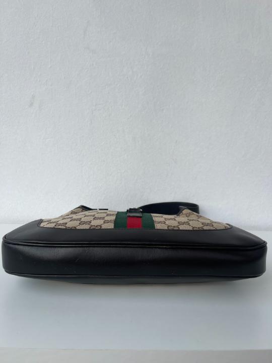 Gucci Jackie O Web Monogram Hobo Bag