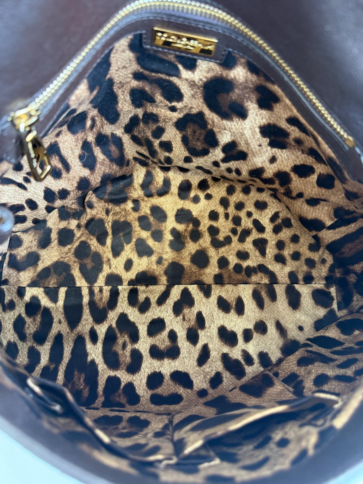 Dolce Gabbana Sicily Python Leather Handbag