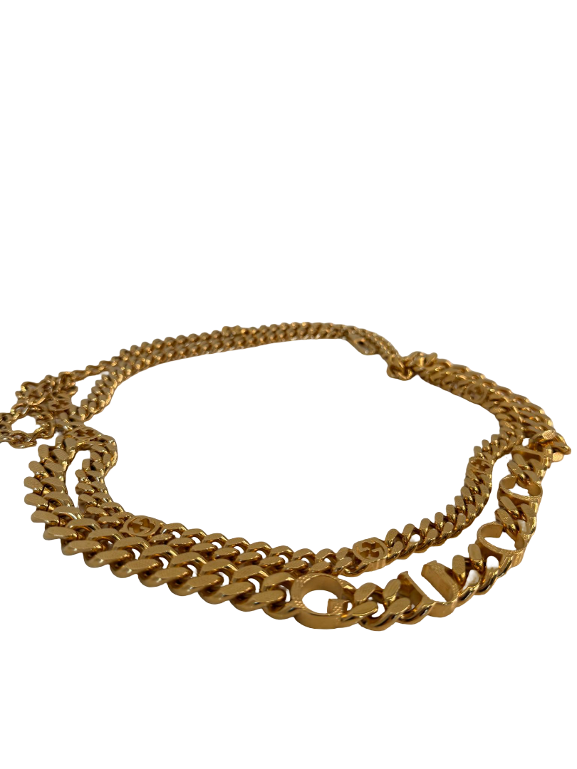 Gucci Chain Interlocking GG Charm Belt