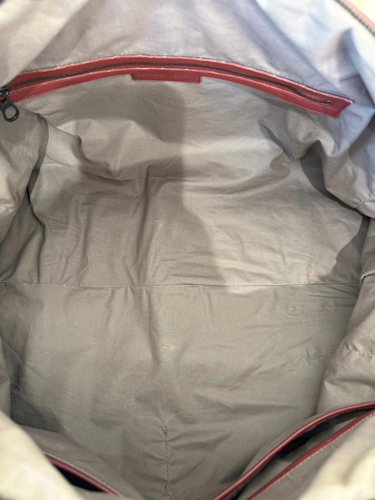 Bottega Veneta Intrecciato Leather Duffle Bag Barolo
