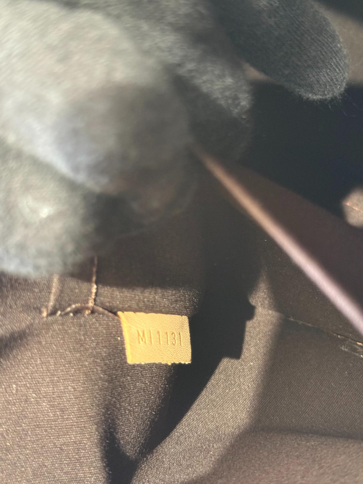 Louis Vuitton Alma GM Amarante Monogram Vernis Bag
