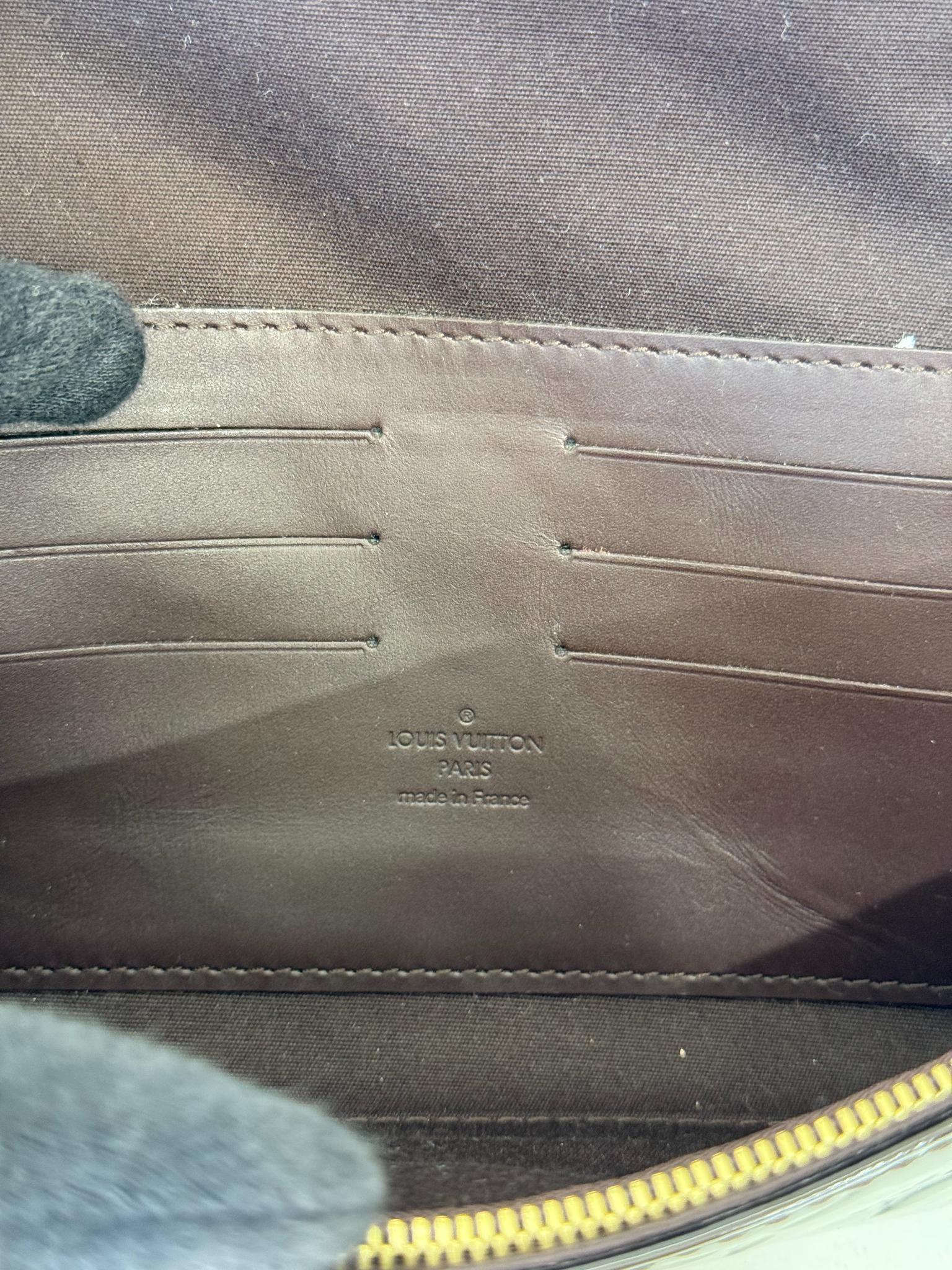 Louis Vuitton Amarante Monogram Vernis Sunset Boulevard Pochette