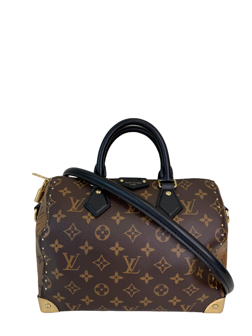 Louis Vuitton Speedy Trunk 25 Monogram Canvas