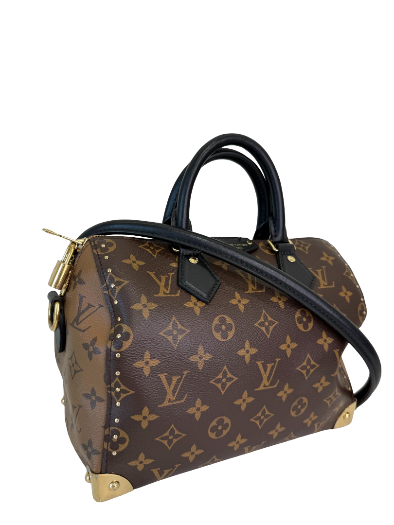 Louis Vuitton Speedy Trunk 25 Monogram Canvas