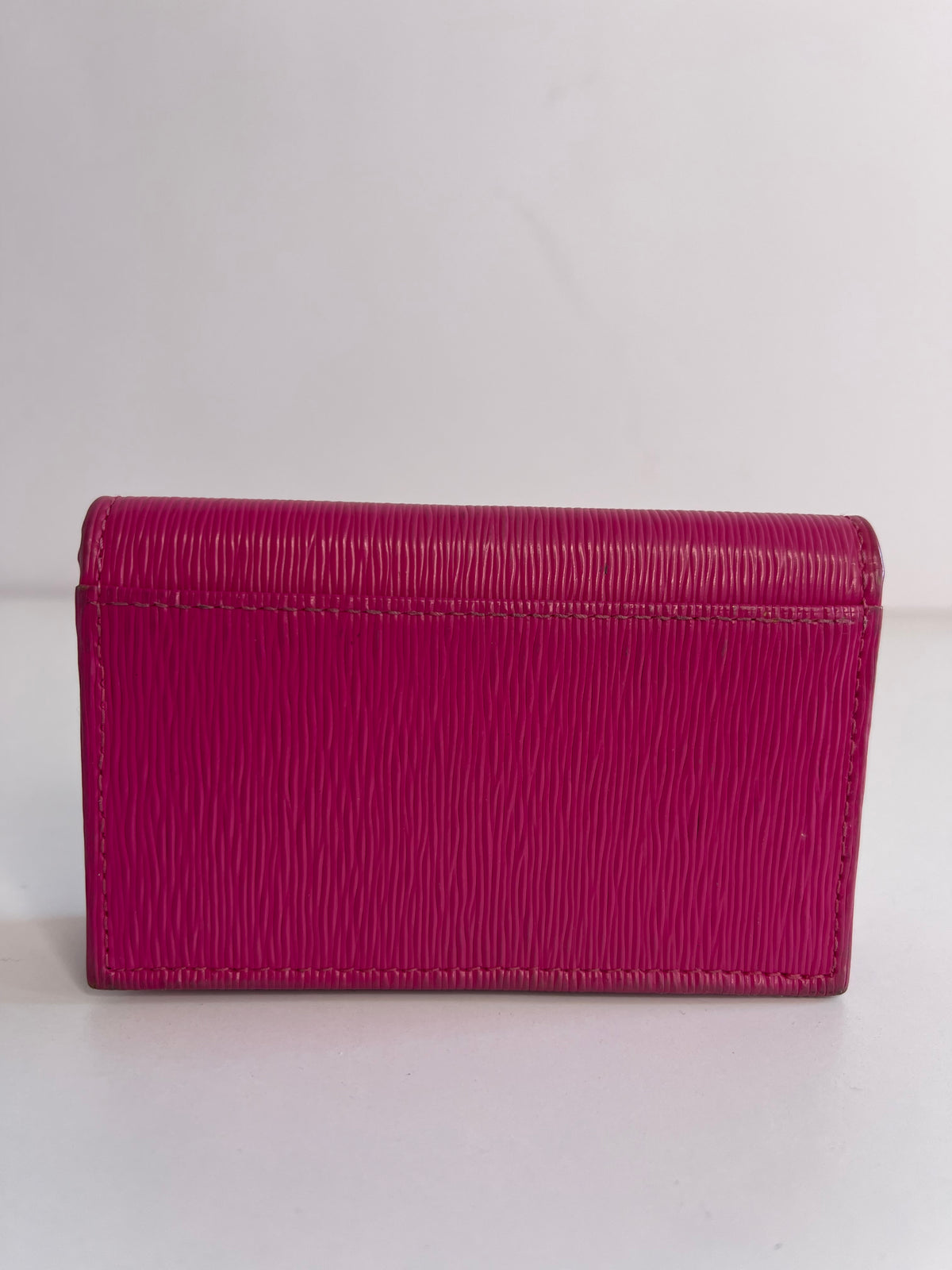 Prada Peonia Vitello Move Leather Card Holder