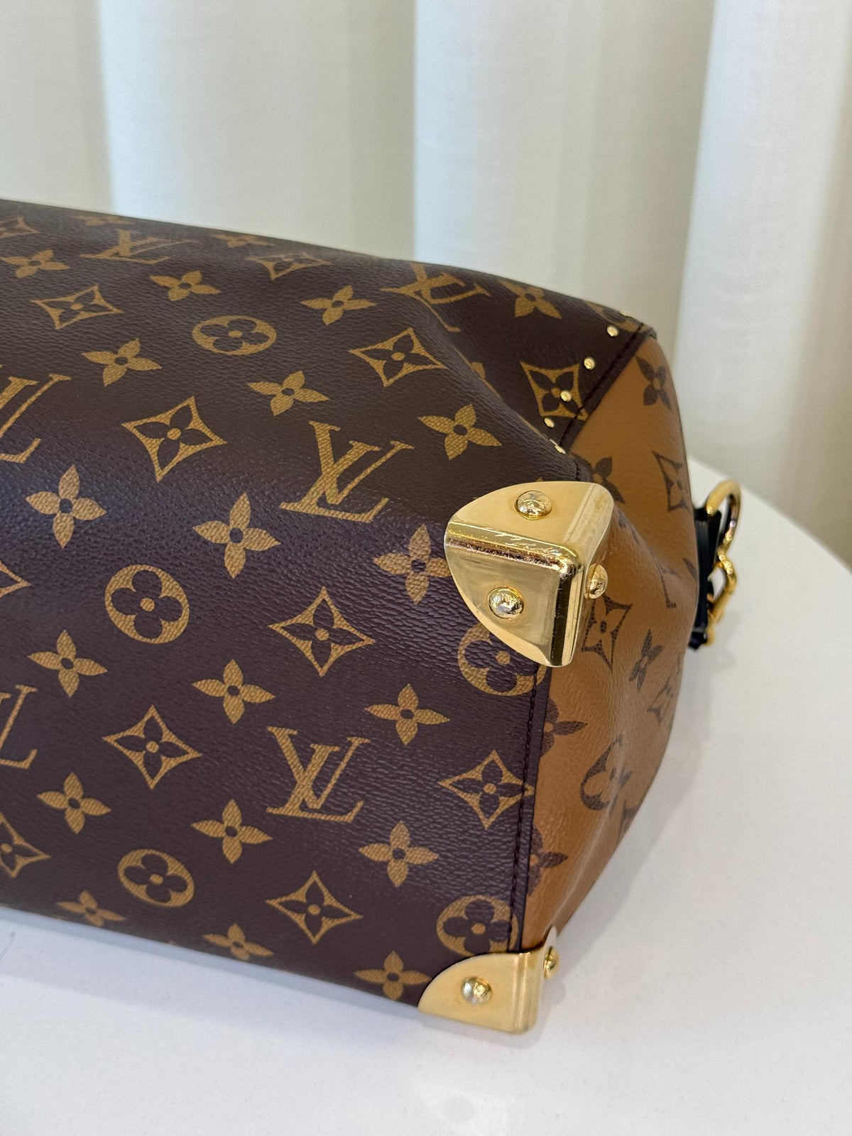 Louis Vuitton Speedy Trunk 25 Monogram Canvas