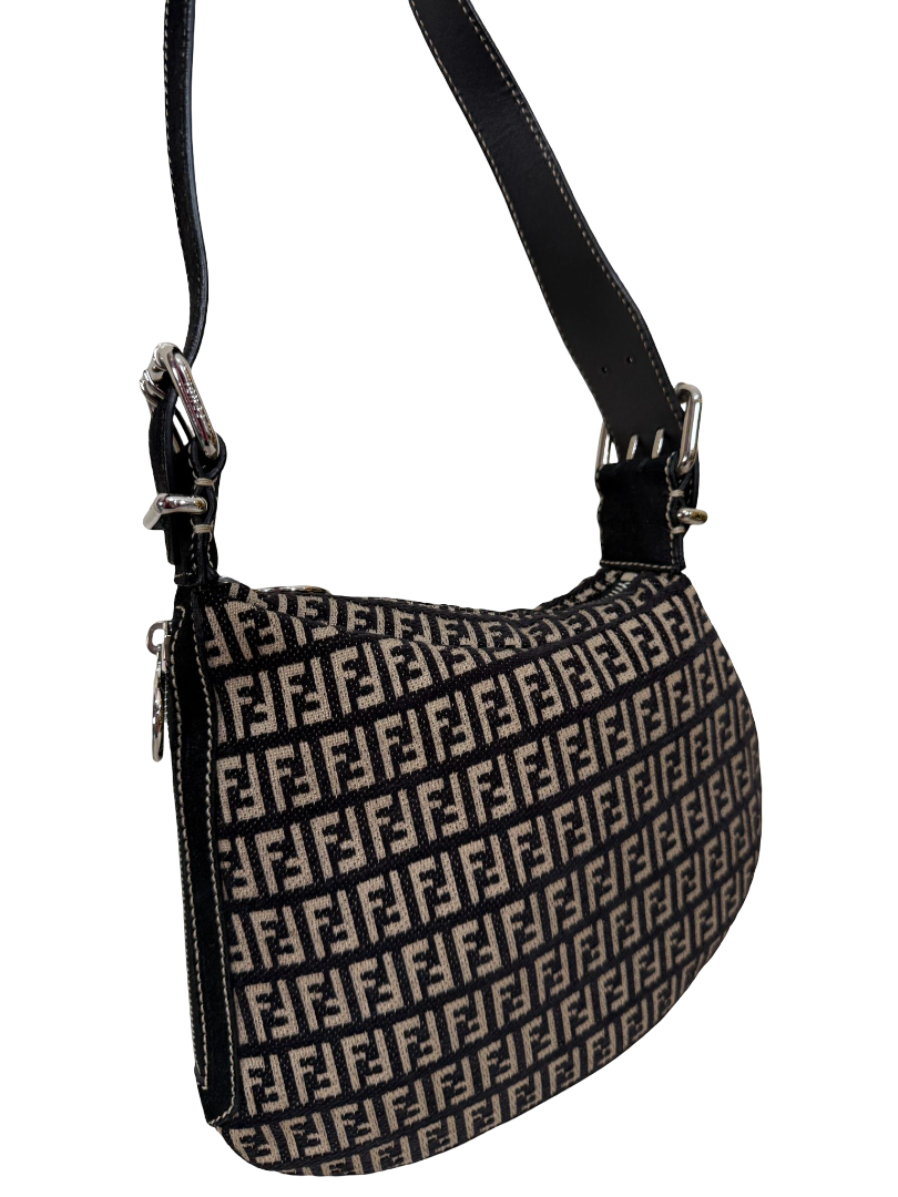 Fendi Zucchino Vintage Oyster Bag