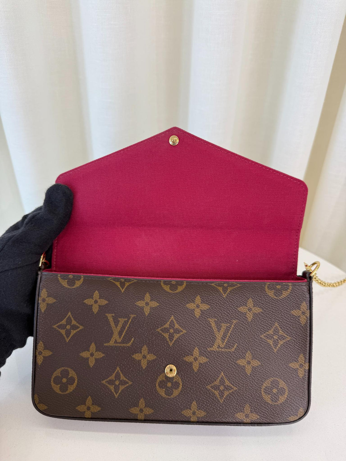 Louis Vuitton Félicie Pochette Monogram Canvas