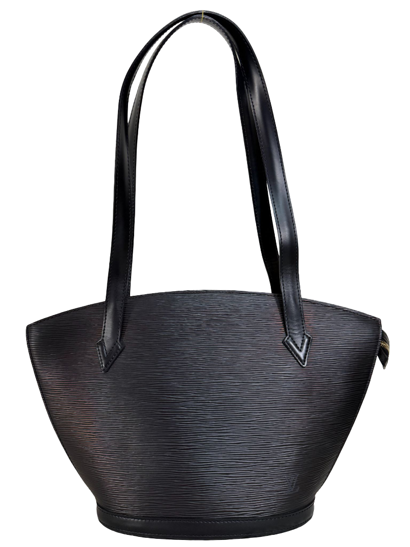 Louis Vuitton Saint Jacques Black Epi Leather Shoulder Bag