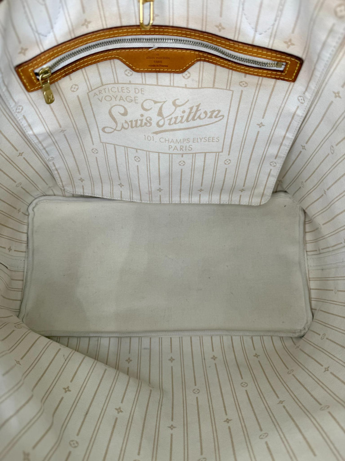 Louis Vuitton Neverfull GM Damier Azur Canvas