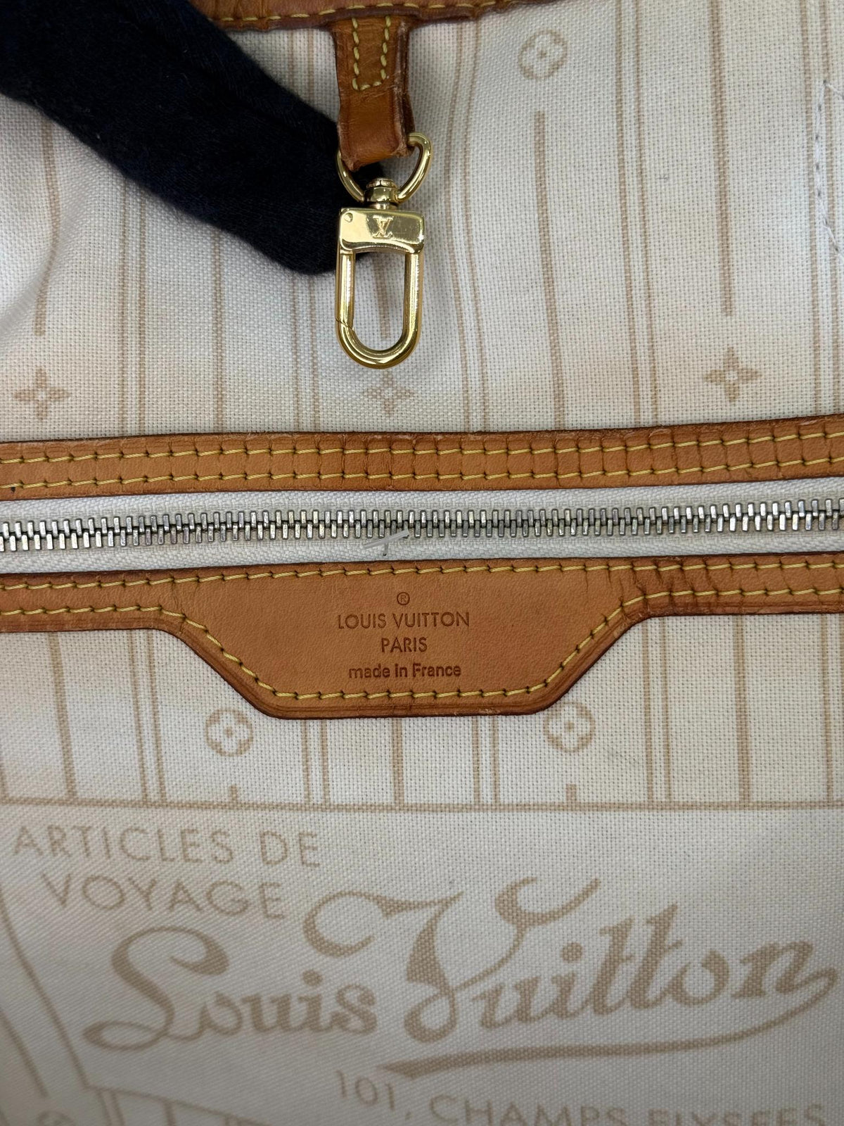 Louis Vuitton Neverfull GM Damier Azur Canvas