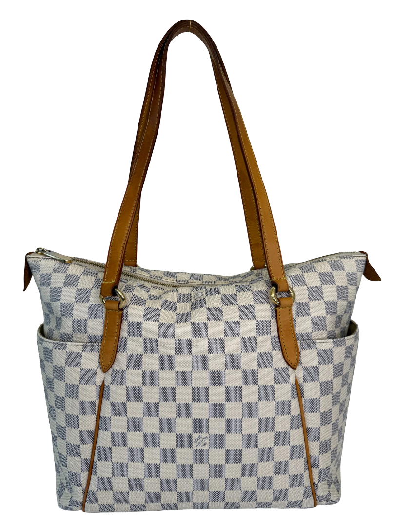 Louis Vuitton Totally MM Damier Azur Canvas